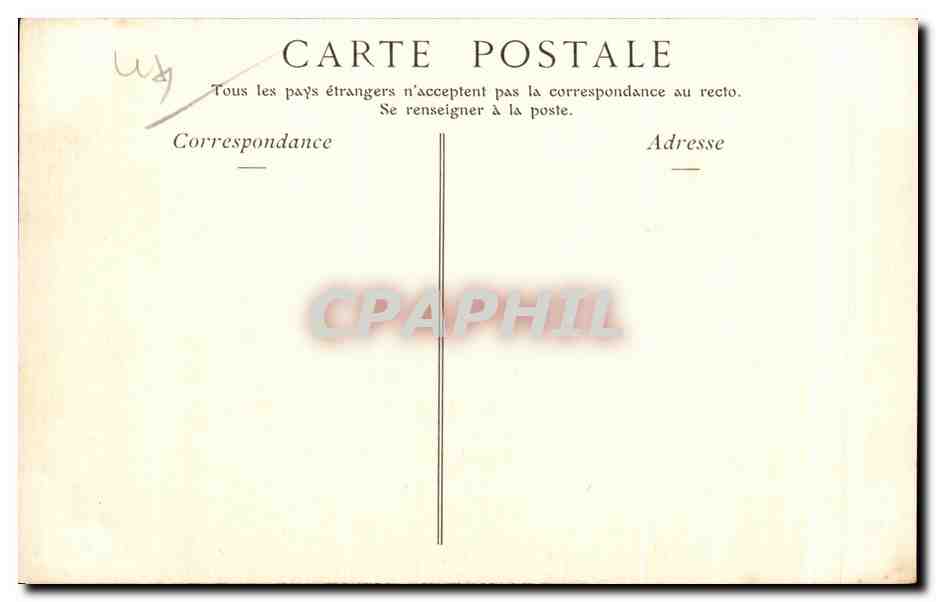 CPA Nantes Monument eleve a la Memoire des Enfants de la Loire Inferieure — Verso