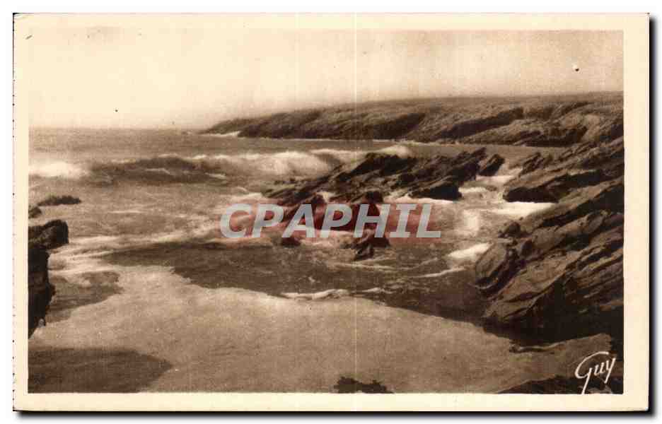 CPA Quiberon La Cote Sauvage Vers Port Kerve