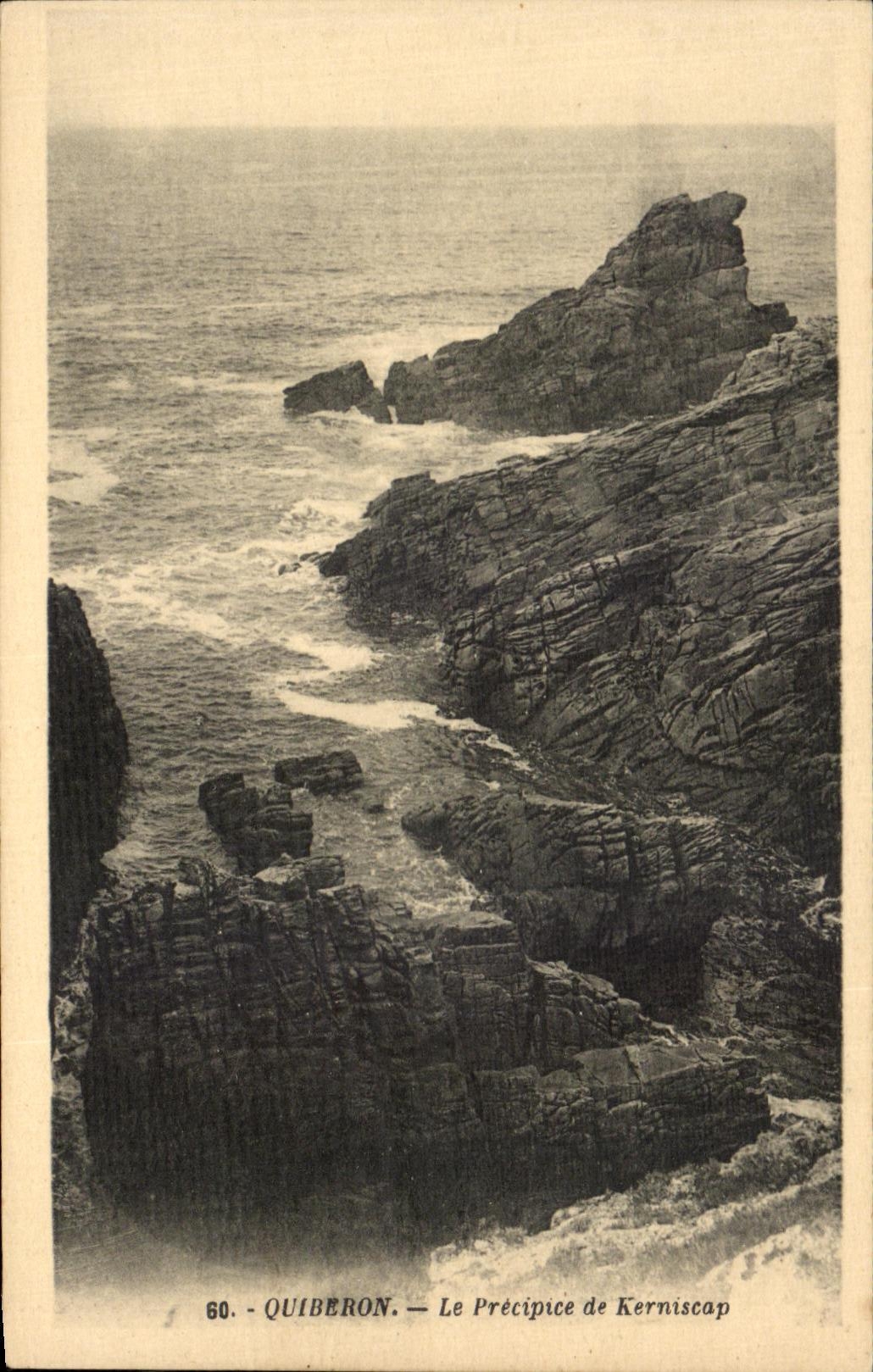 Quiberon — Le Précipice de Kerniscap — G. Ariasé, éditeur