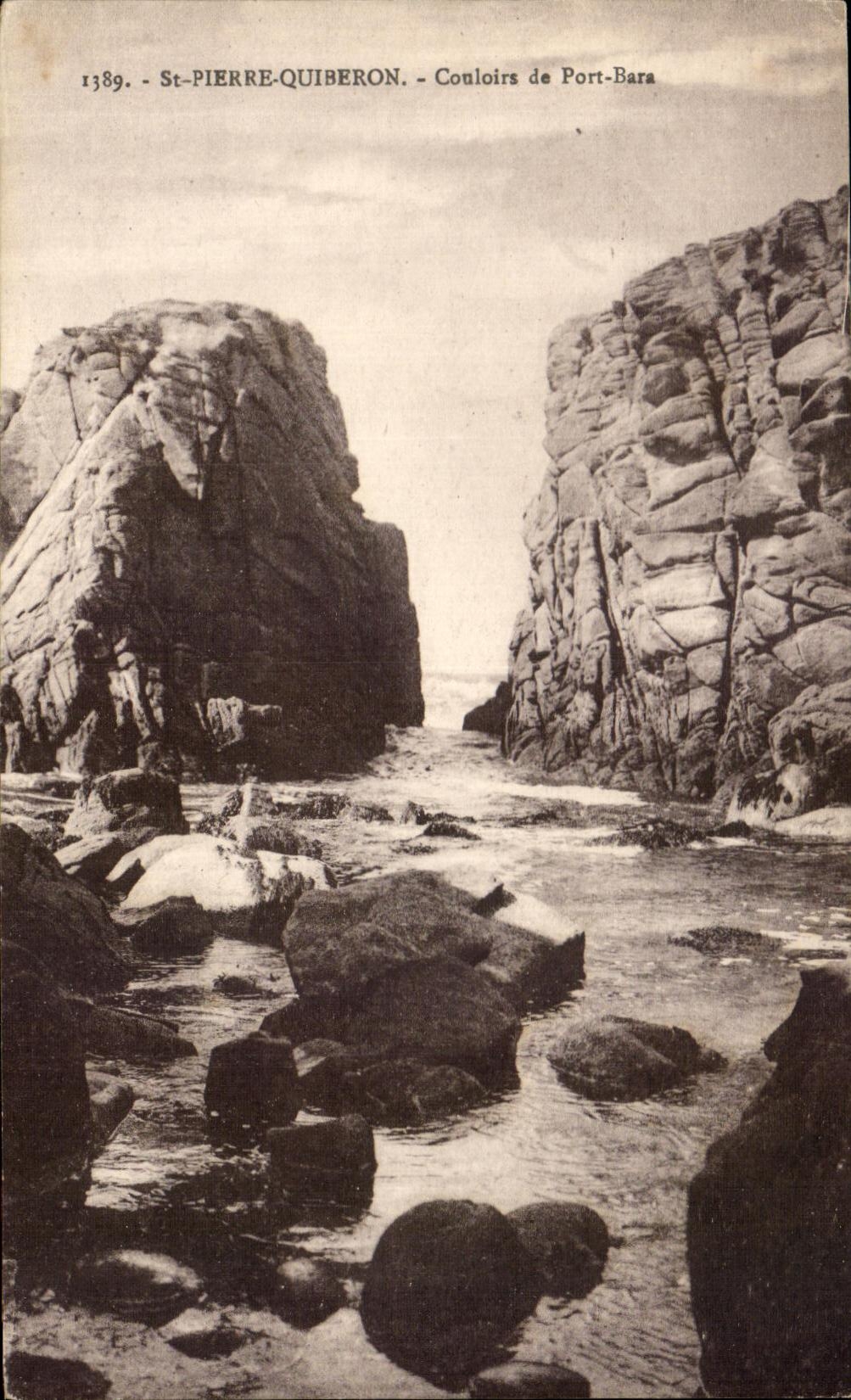 St-Pierre-Quiberon — Couloirs de Port-Bara — Laurent-Nel, Rennes, n°1389