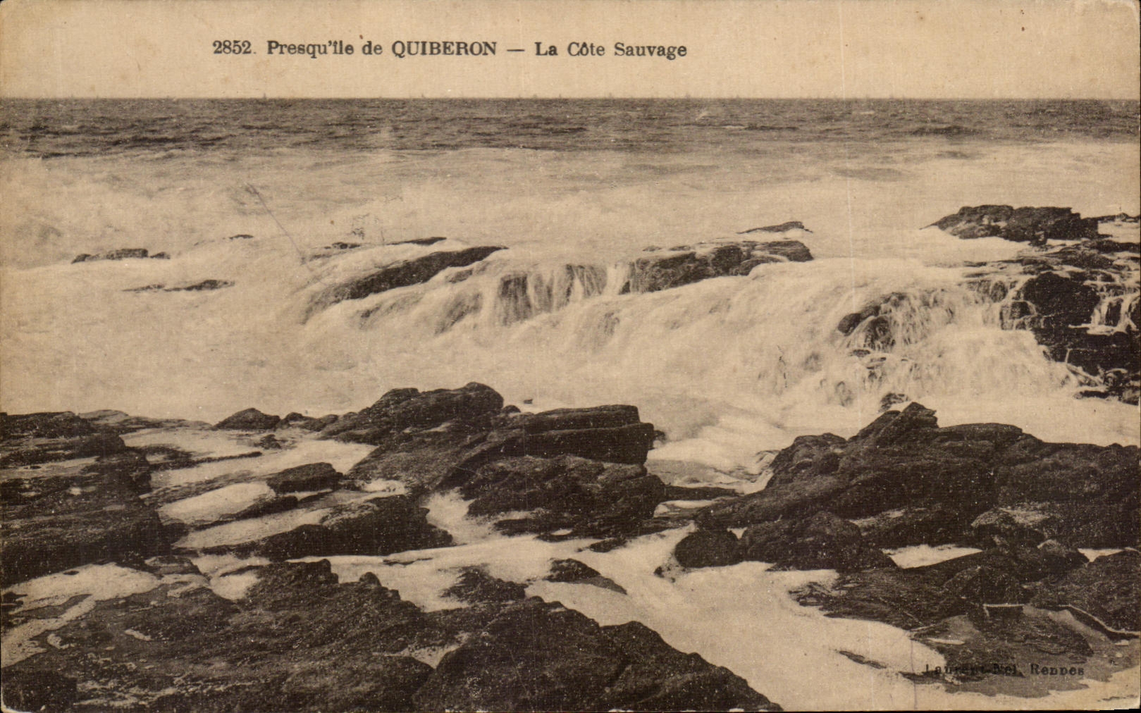 Presqu'île de QUIBERON — La Côte Sauvage — Langeot & Rendes