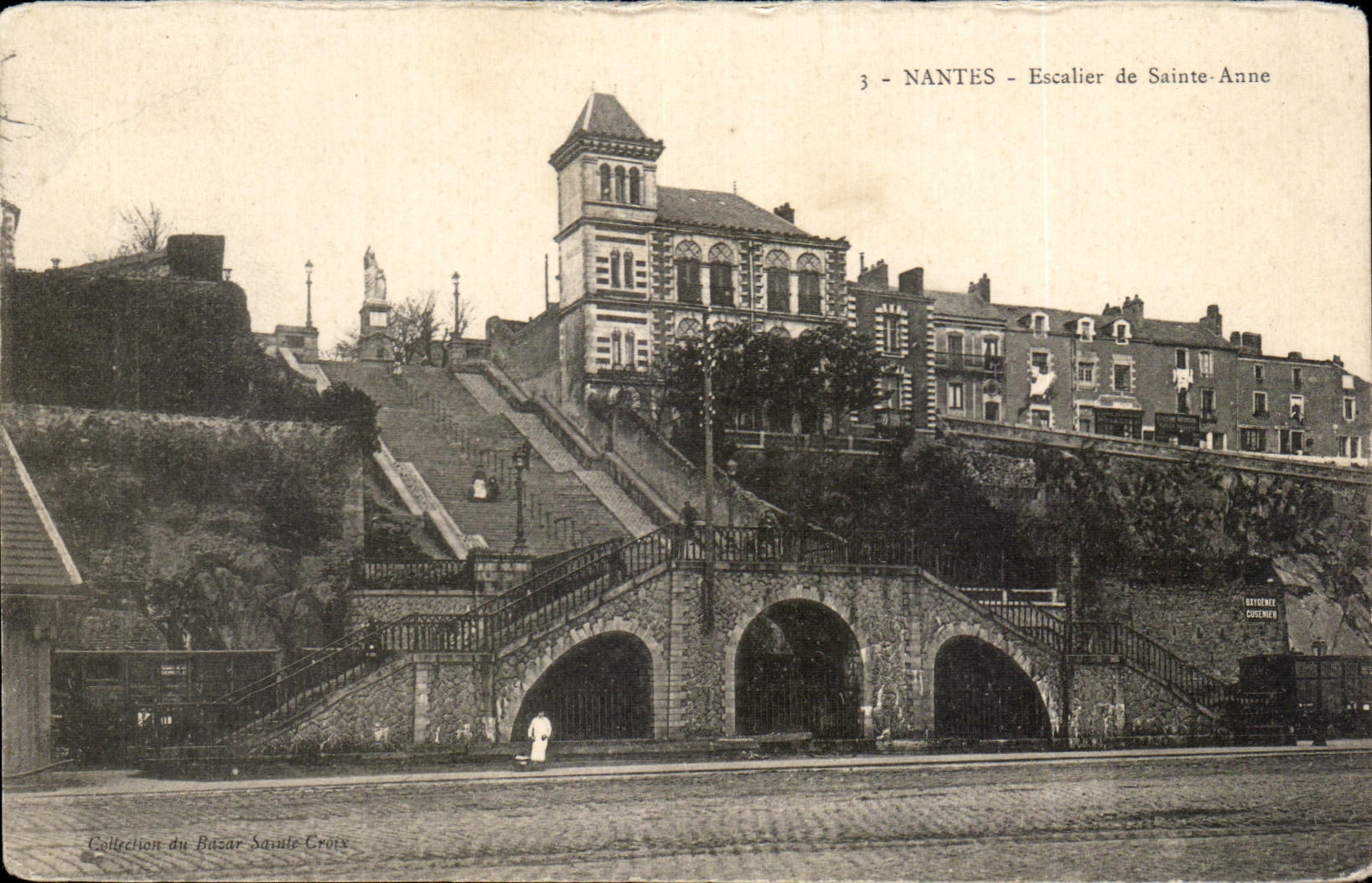 CPA Nantes Escalier de Sainte Anne