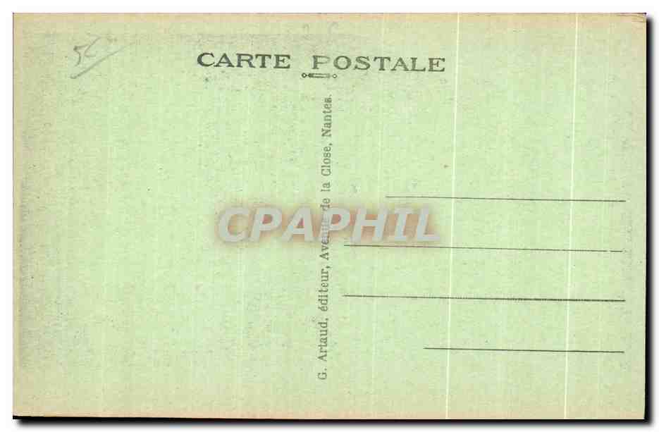 CPA Saintes Anne D Auray La Scala Sancta — Rückseite