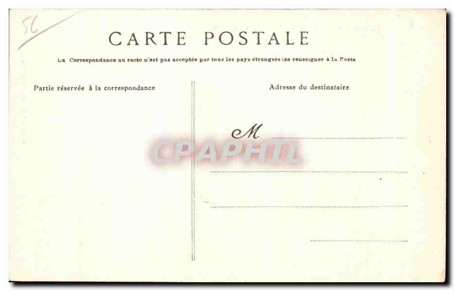 CPA Sainte Anne D Aurey La Basilique et la Place — Rückseite