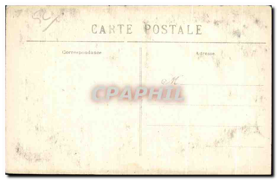CPA Sainte Anne Auray La Baslique et la Place — Verso