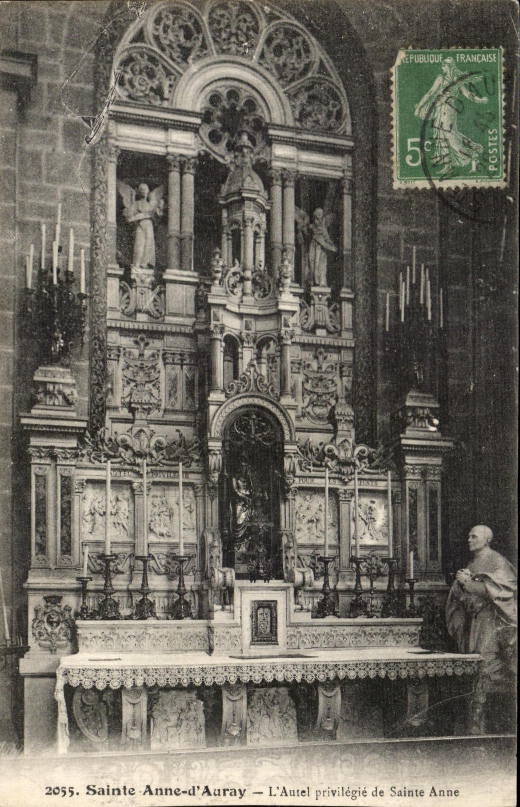 Sainte-Anne-d'Auray — L'Autel privilégié de Sainte Anne