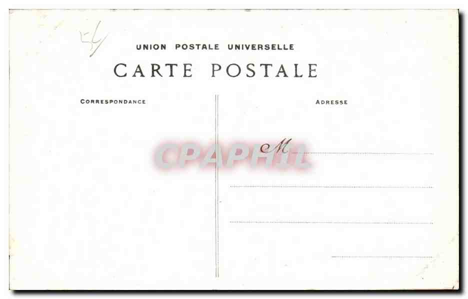 CPA Sainte Anne d Auray L Autel privilegie de Sainte Anne — Rückseite