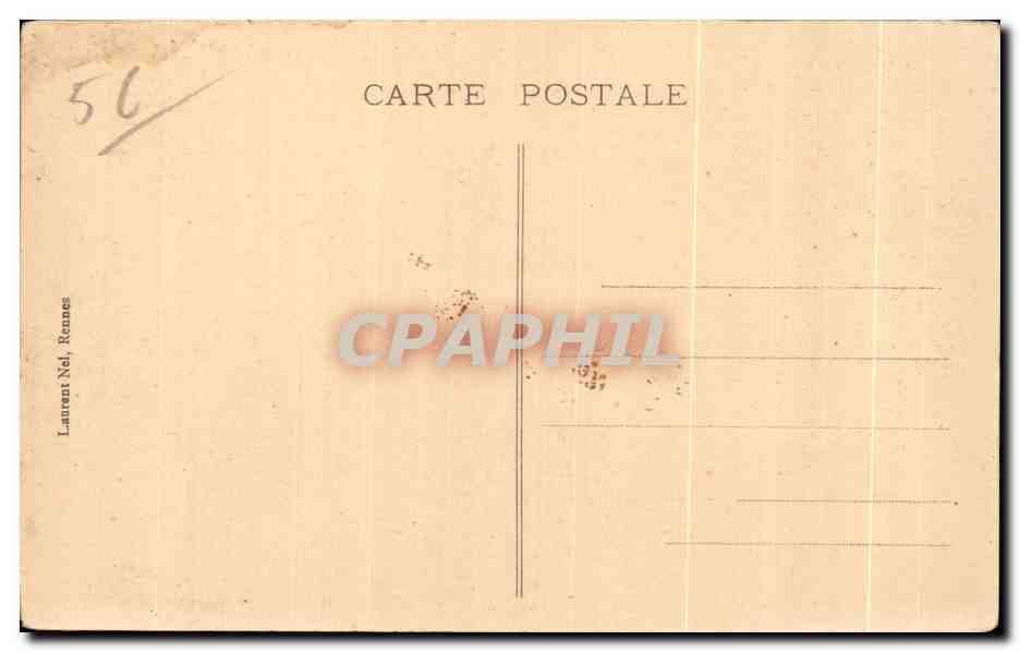 CPA Ste anne d Auray Le Cloitre et le Chemin de Croix — Verso