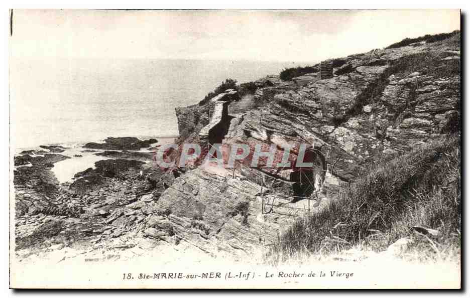Sainte-Marie-sur-Mer (L.-Inf.) - Le Rocher de la Vierge