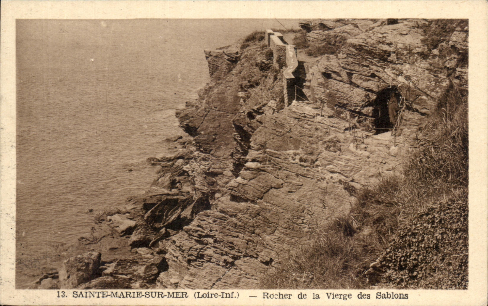Sainte-Marie-sur-Mer (Loire-Inf.) — Rocher de la Vierge des Sablons
