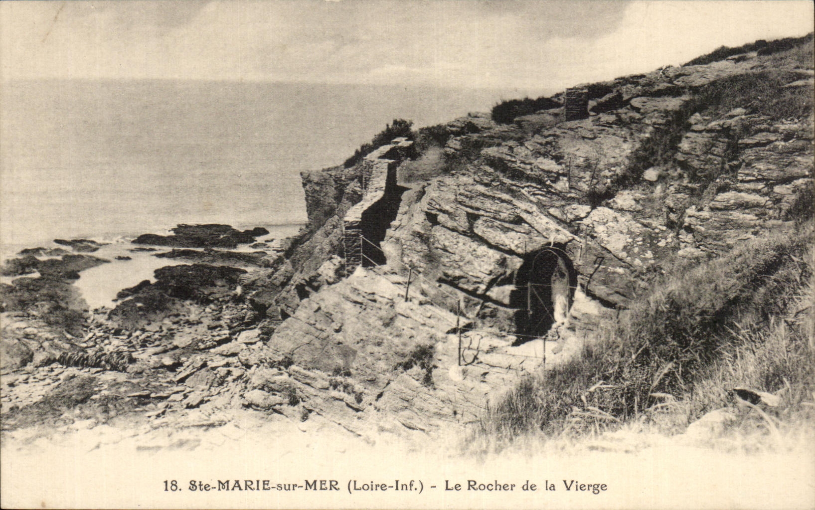 Ste-MARIE-sur-MER (Loire-Inf.) - Le Rocher de la Vierge