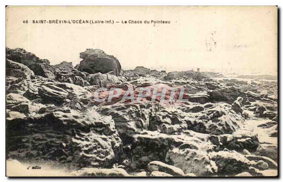 CPA Saint Brevin L Ocean Le Chaos du Pointeau
