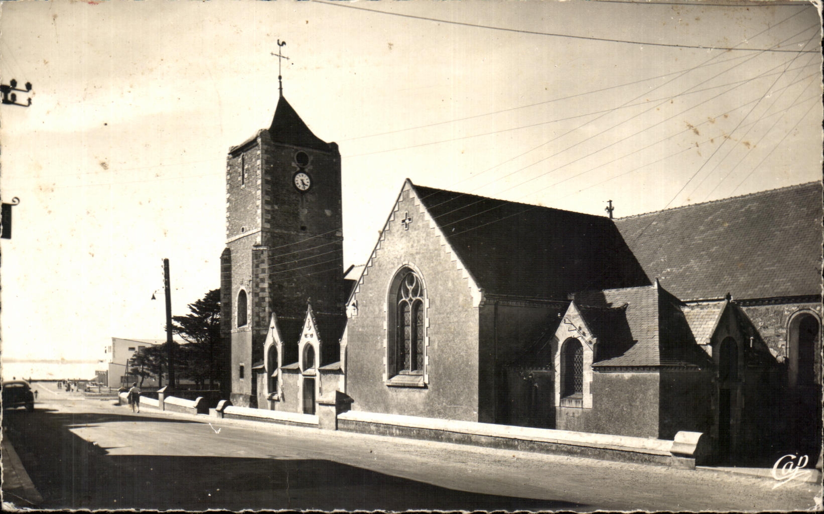 CPA Saint Brevin Cote de Jade L Eglise