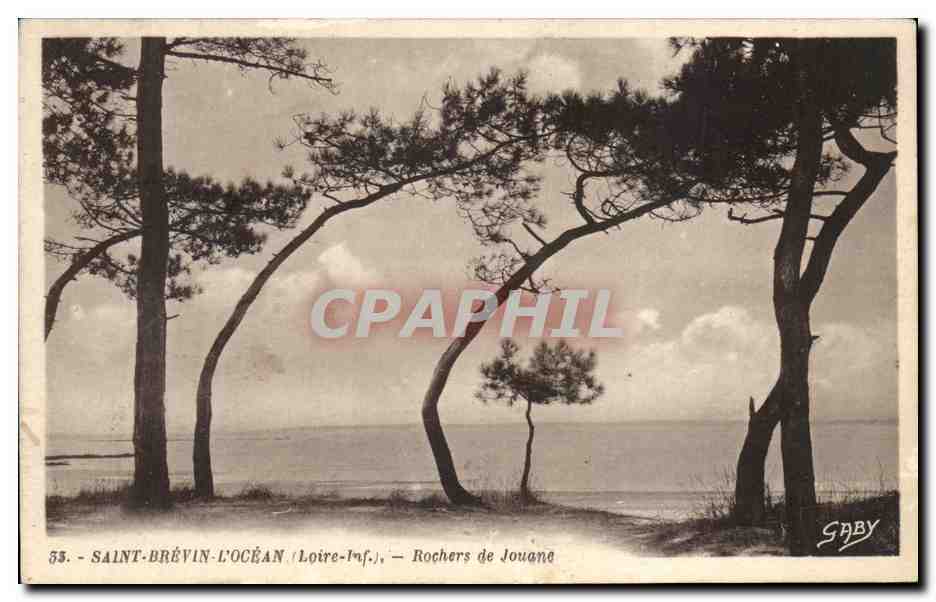 CPA Saint Brevin L Ocean Rochers de Jouane