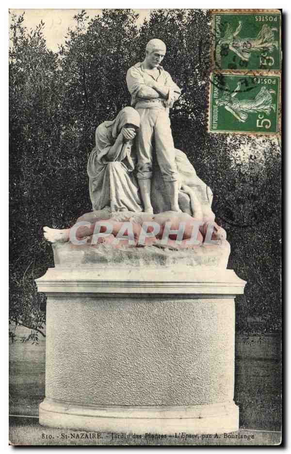 CPA Saint Nazaire Jardin des Plantes