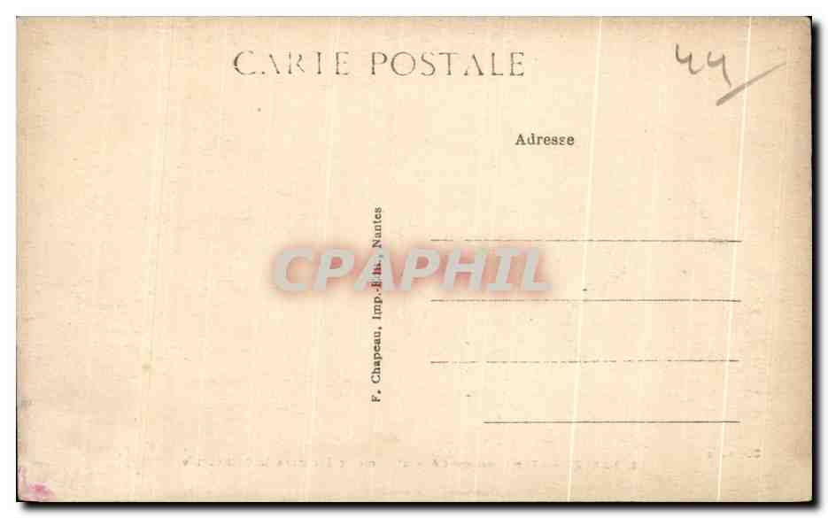 CPA Nantes Tombeau du General Lamoriciere dans la Cathedrale — Verso