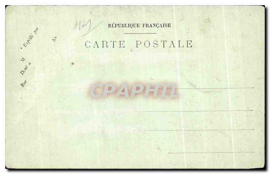 CPA Nantes Le Musee  — Verso