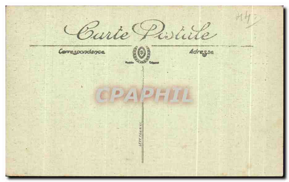 CPA Nantes Beffroi de l Eglise St Croix  — Rückseite