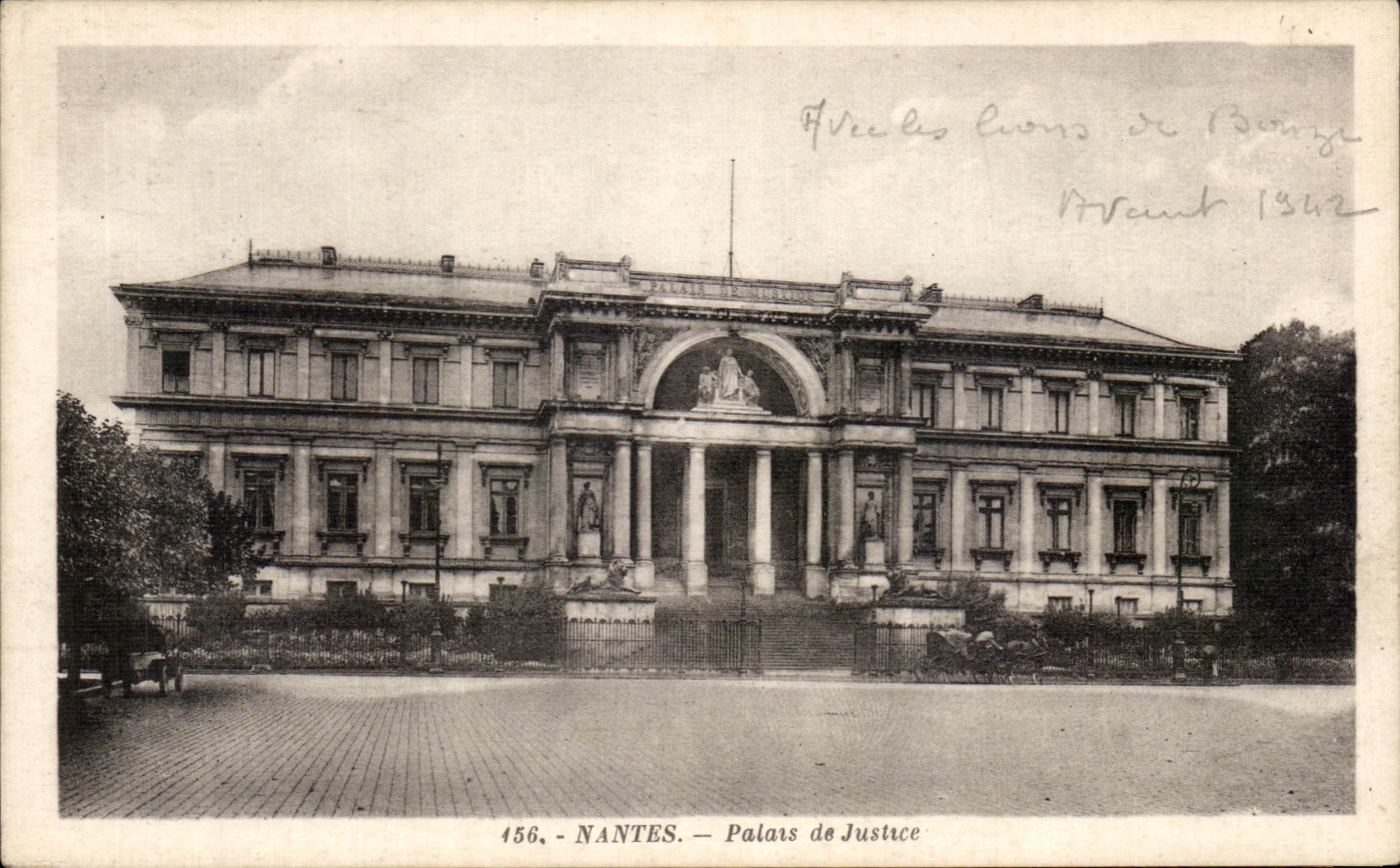 CPA Nantes Palais de Justice