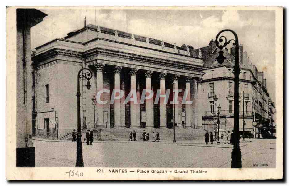 CPA Nantes Place Graslin Grand Theatre