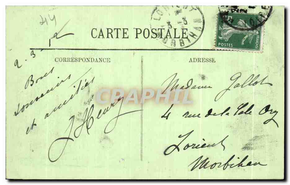 CPA Nantes Le Museum d Histoire Naturelle — Verso