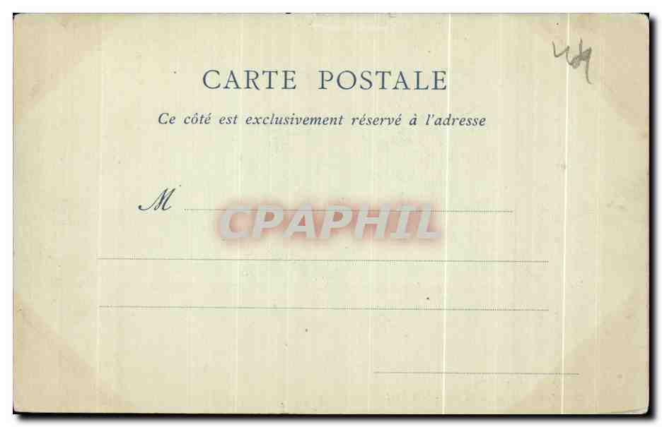 CPA Nantes La Cathedrale Eglise St Pierre — Rückseite