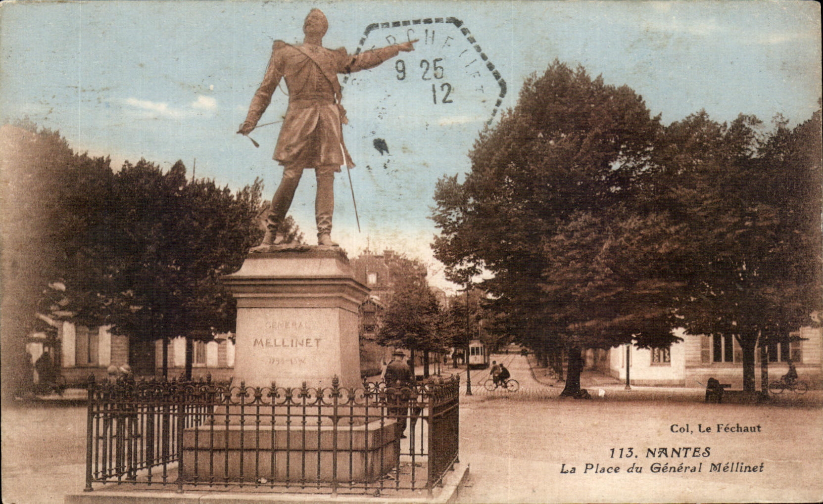 CPA Nantes La Place du General Mellinet
