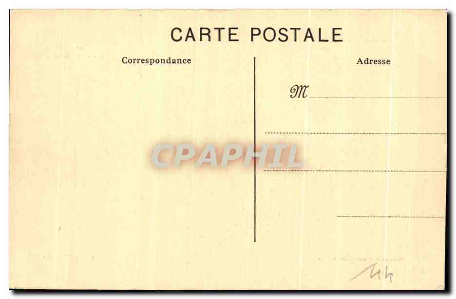CPA Nantes Musee Des Beaux Arts Le Perugin Le prophete Isaie  — Verso