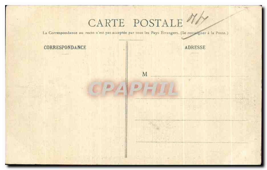 CPA Nantes Tombeau du General Lamoriciere dans la cathedrale — Rückseite