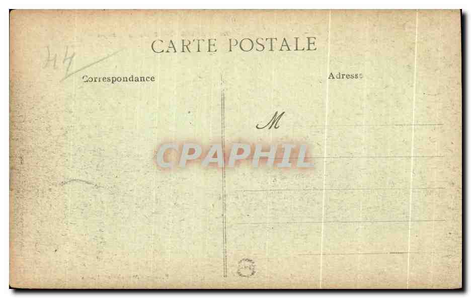 CPA Nantes Les Tours du Chateau — Verso