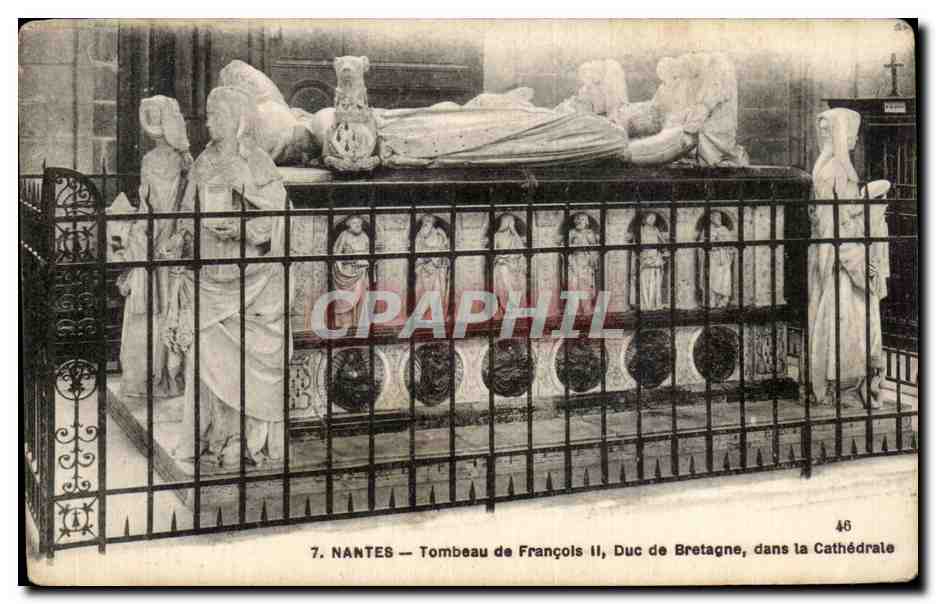 CPA Nantes Tombeau de Francois II Duc de Bretagne Dans la cathedrale