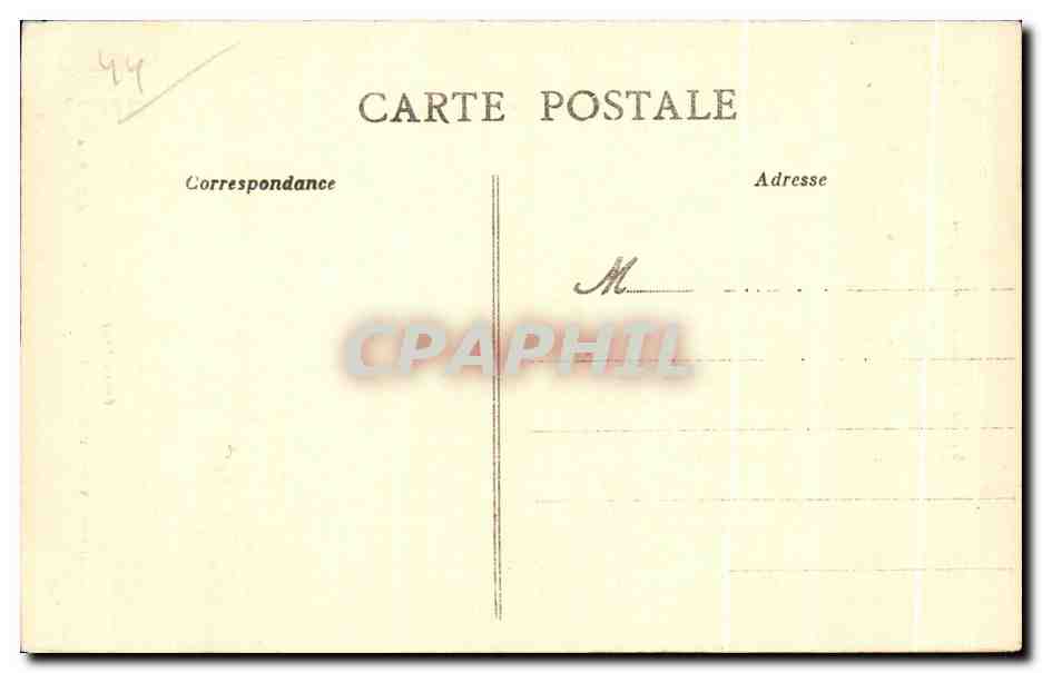 CPA Nantes Ecole francaise Van Dyck Sainte famille aux anges — Verso