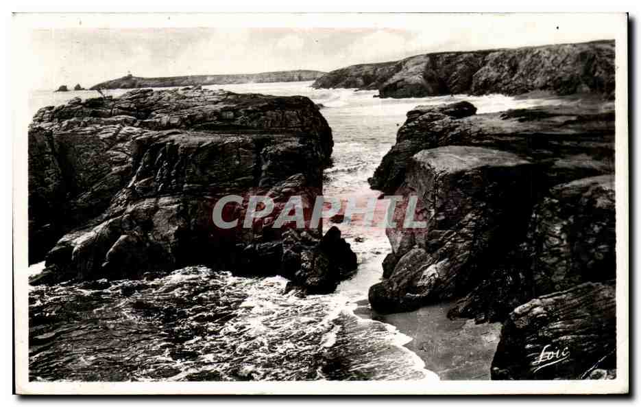 CPA Quiberon Port Bard Presquile de et la Cote