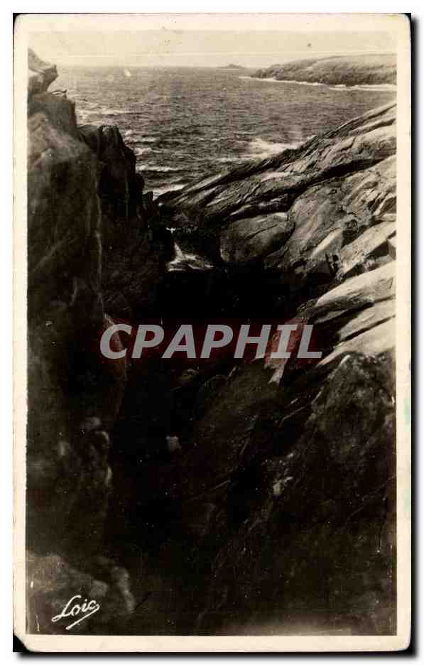 CPA Quiberon Le Trou du Souffieur