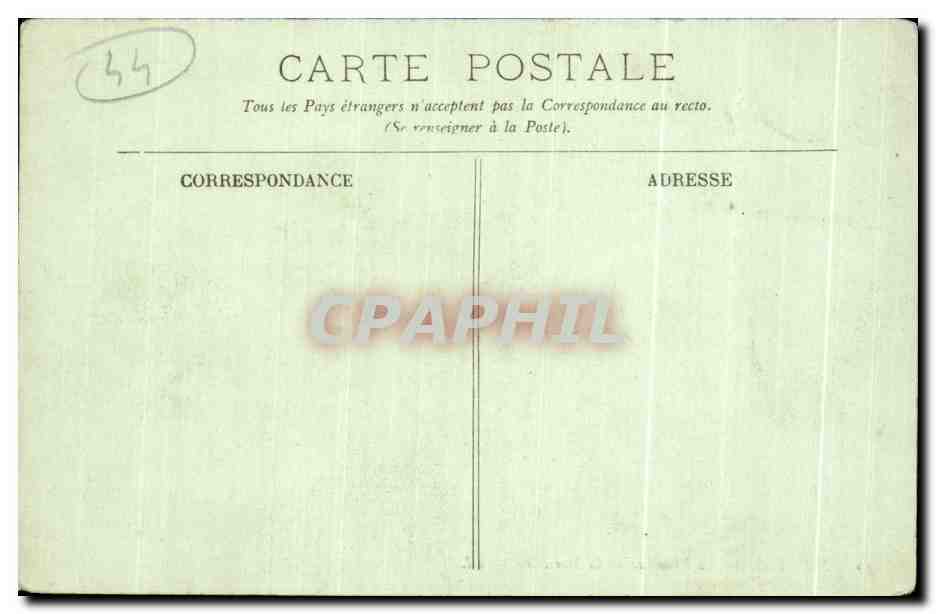 CPA Nantes Le Tombeau de la Moriciere — Verso