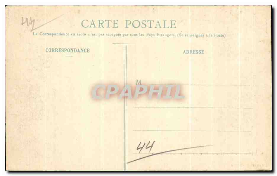 CPA Nantes Le Tombeau de Francois II dans la Cathedrale — Verso