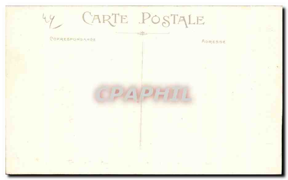 CPA Nantes La cathedrale La porte et le cours Saint Pierre  — Rückseite