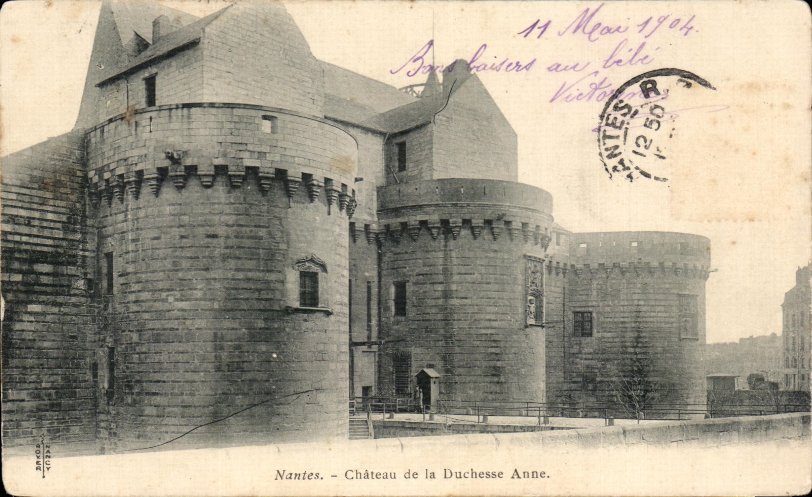 CPA Nantes Chateau de la Duchesse Anne