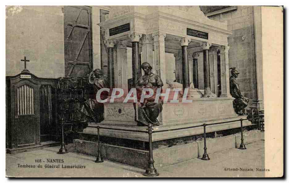 CPA Nantes Tombeau du General Lamoriciere