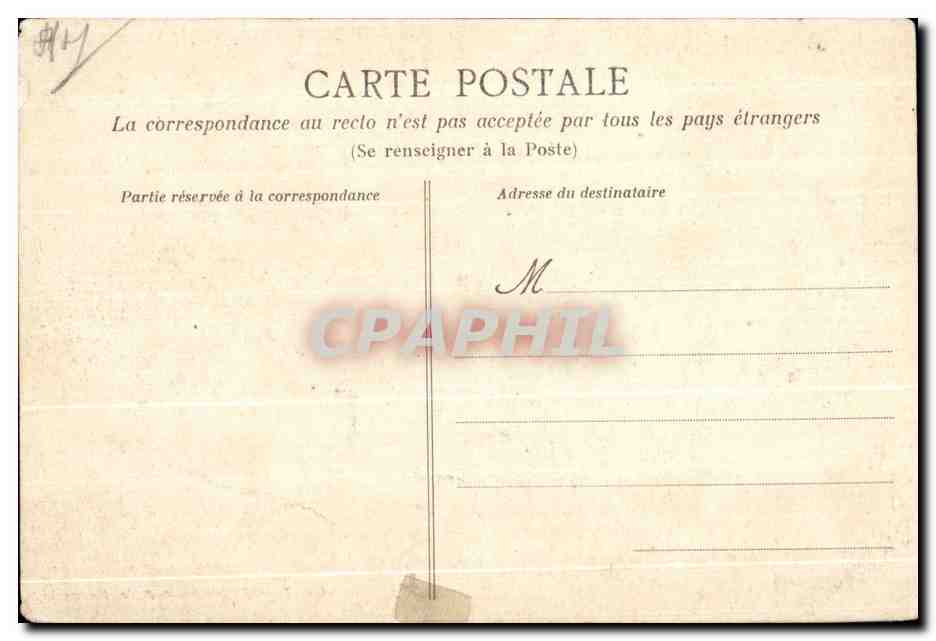 CPA Nantes Le Jardin des Plantes La grande Piece d eau Cygne Swan — Verso