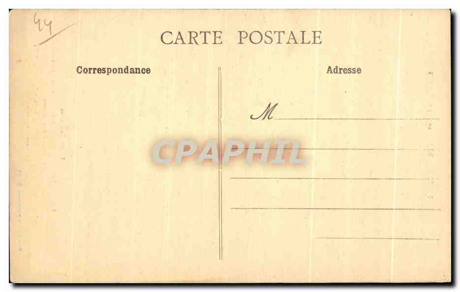 CPA Nantes Musee des Baux Arts Fauchier Portrait d une dame  — Verso