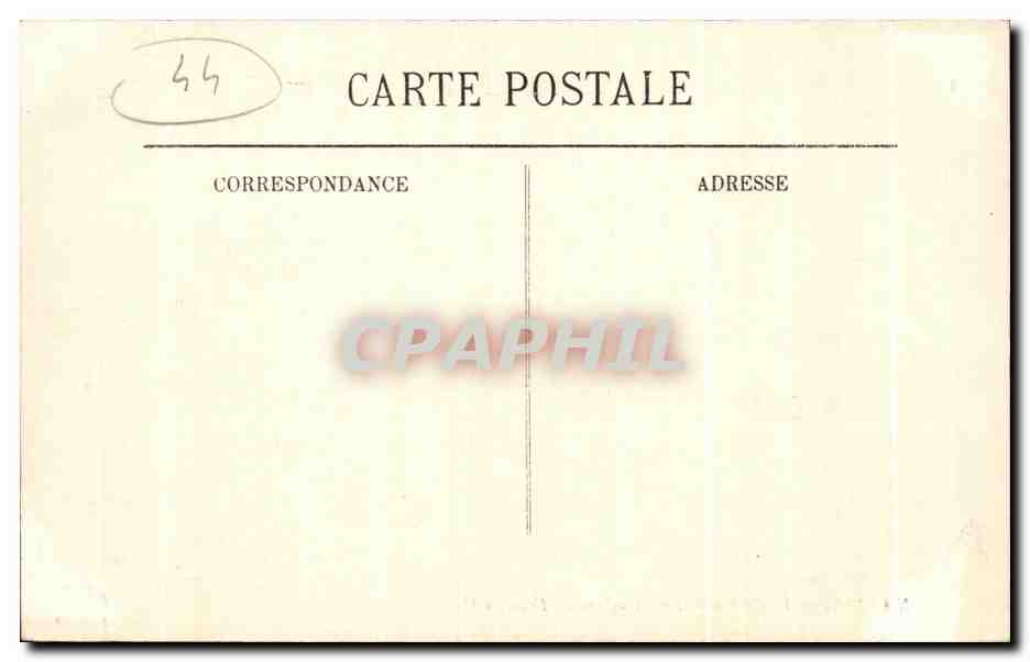 CPA Nantes La Cathedrale Tombeau de Francois II — Verso