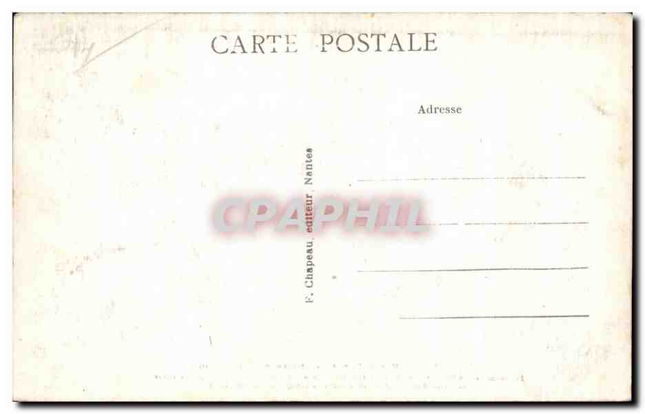 CPA Nantes Musee Dobree Chasse de Saint Calmin — Verso