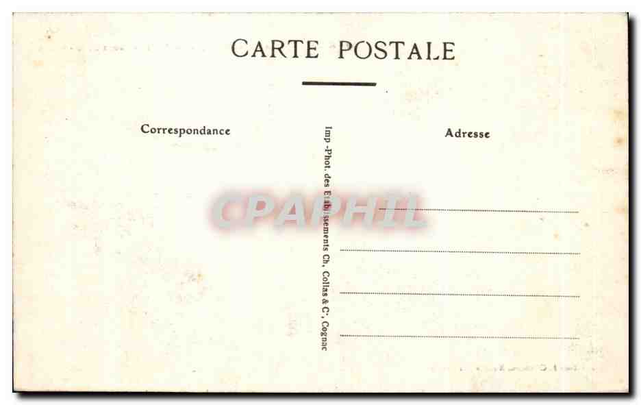 CPA Nantes La Cathedrale la Porte et le Cours Saint Plerre — Verso