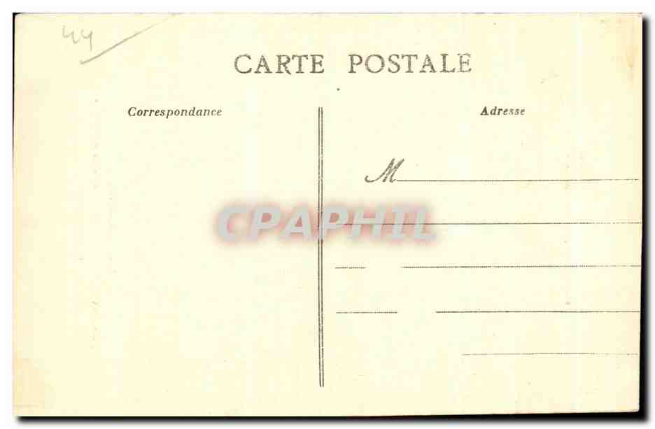 CPA Nantes Musee Des Beaux Arts Honthorst Adoration des bergers — Verso