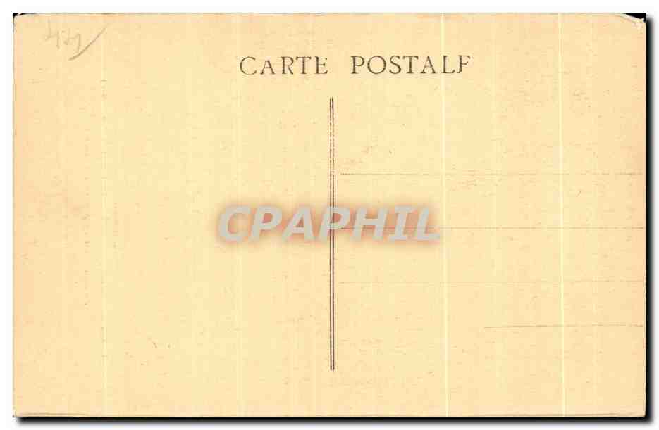 CPA Nantes Musee des Beaux Arts Barbieri Le Guerchin Phocion refuse les presents d Alexandre — Verso
