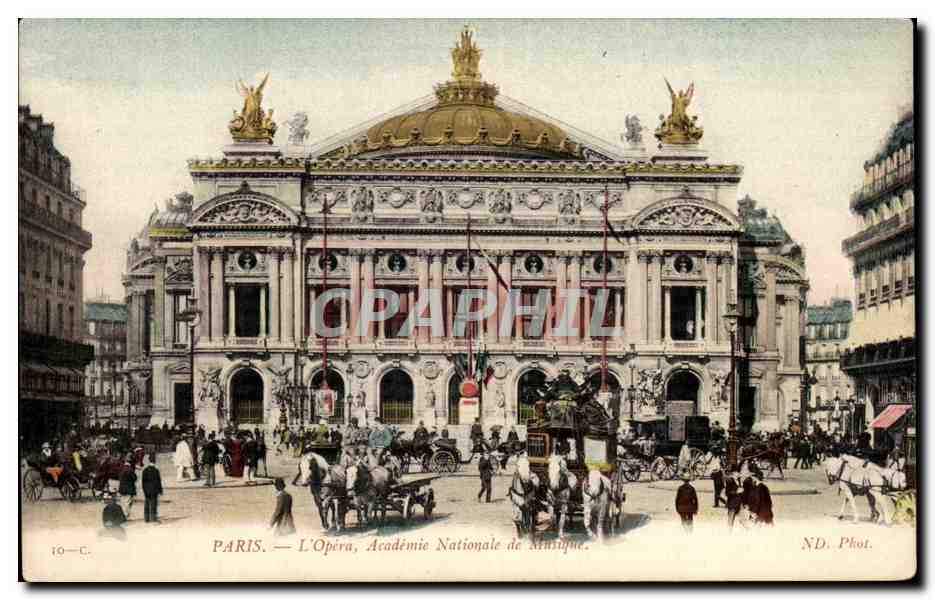 CPA Paris L Opera Academie Nationale de Musique