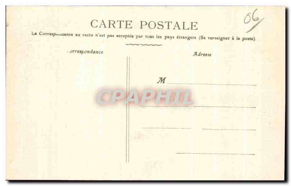 CPA Monte Carle Le Casino Monaco (carte toilee) — Rückseite