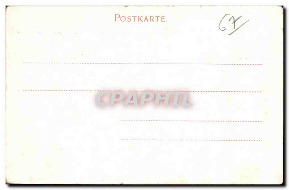 CPA Strassburg Centralbahnhof Gare Centrale — Verso