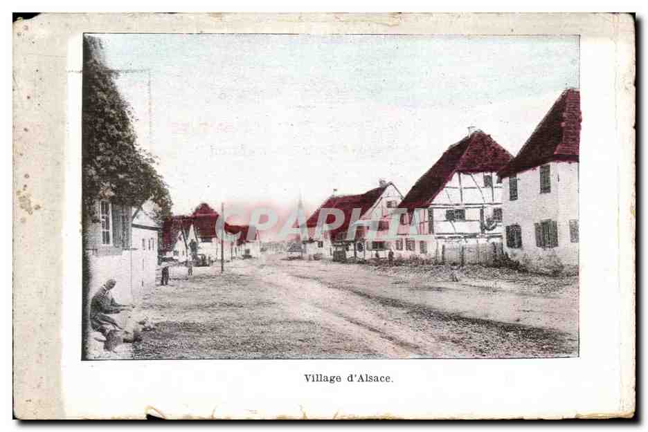 CPA Village d Alsace
